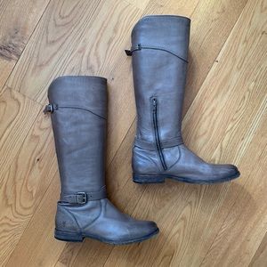 Frye Phillip Riding Boots (Narrow Calf)- Grey 11 B